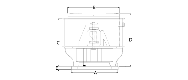 Dimensional Drawing for the TXB model