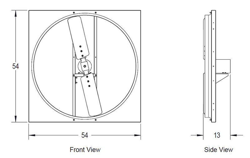 Dimensional Drawing ACF