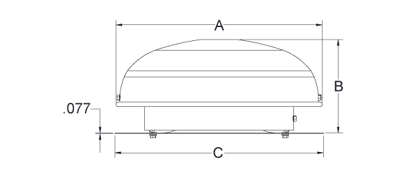 Dimensional Drawing LPD-SF