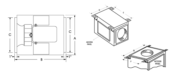 Dimensional Drawing SQD